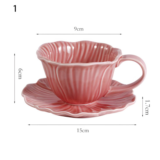 Porcelain Mug & Saucer